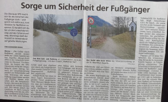 Pressemitteilung im Garmisch-Partenkirchner Tagblatt