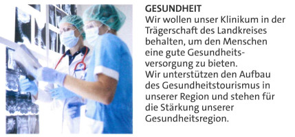 Wahlprogramm:Gesundheit